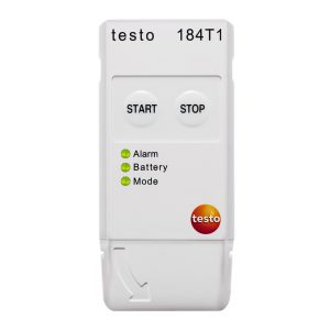 testo 184 T1 - تستو 184 T1 ابزاري مناسب جهت ثبت مقادير دما در حوزه حمل و نقل کالاهای حساس شامل دارو، غذا و لوازم الکترونیکی مي باشد